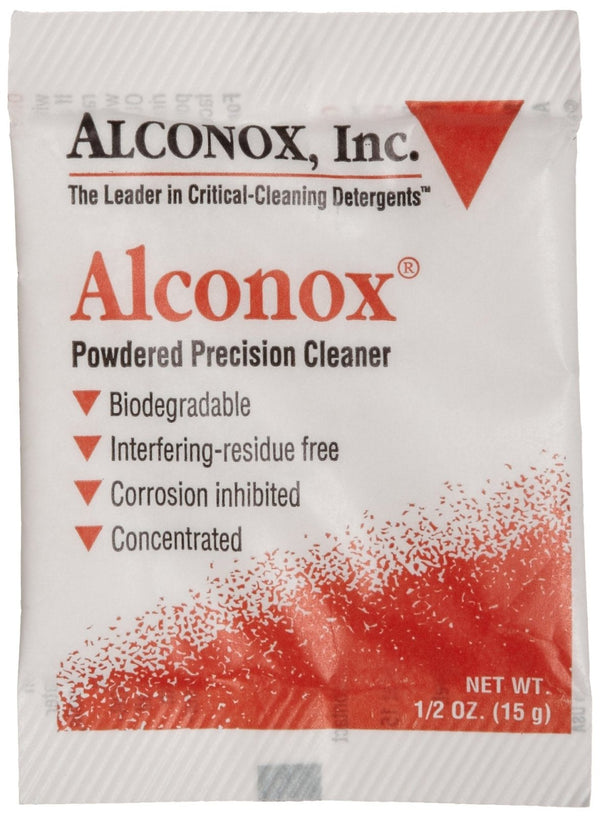 Alconox detergent 14g (0.5 oz) packs (x5)